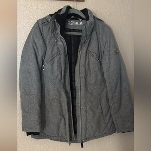 Womens Gray Zeroexposur Winter Jacket